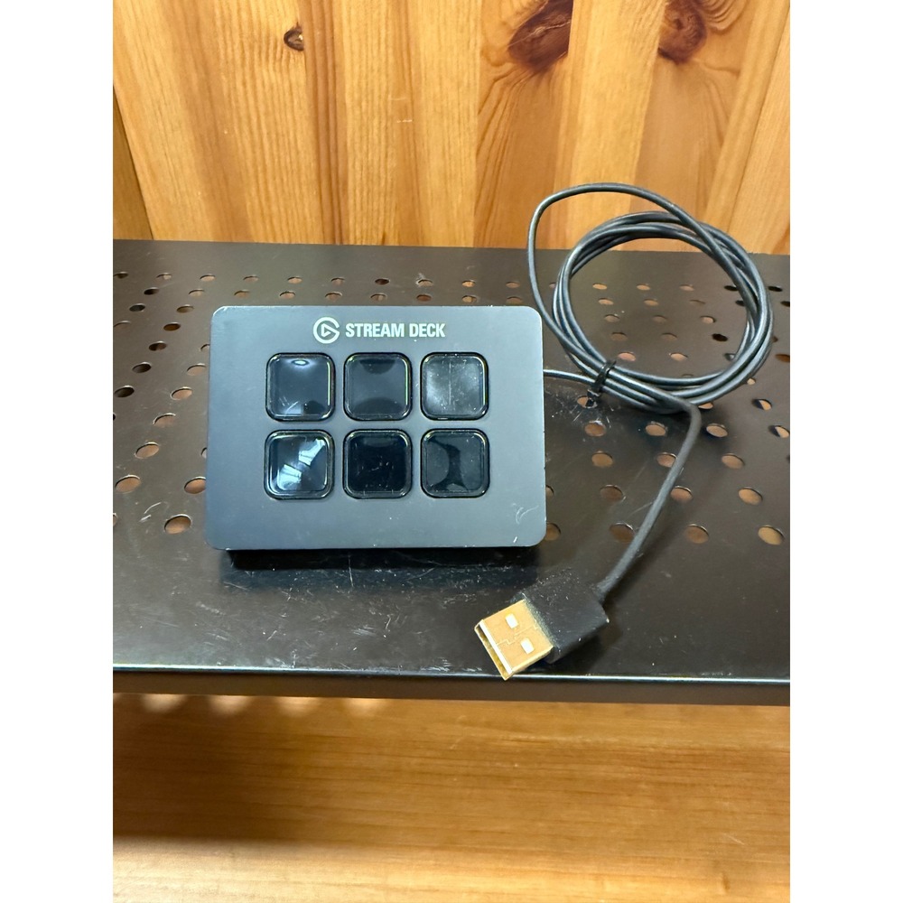 Elgato Stream Deck Mini 6-Key USB Shortcut Controller 20GAI9902 Black